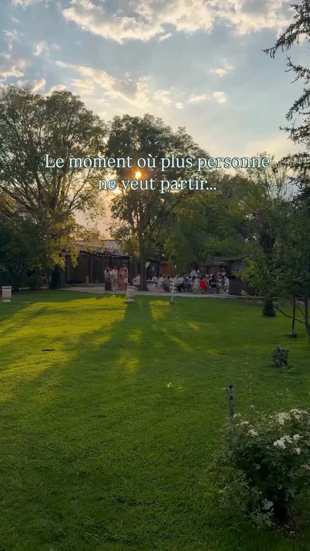 Un aperçu d’une soirée de mariage au Clos des Eyssauts...