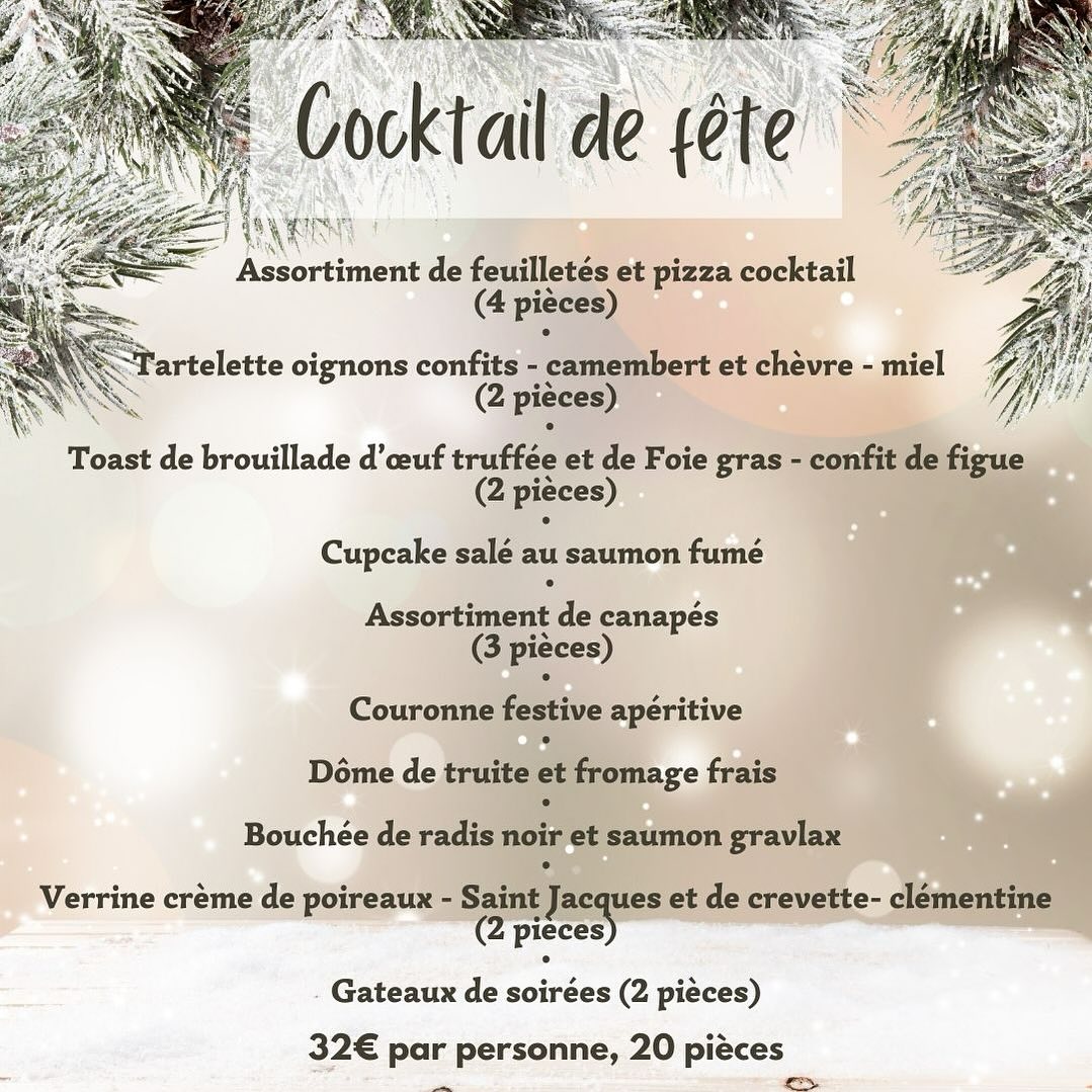 Voici notre cocktail de fête ! 🎄❄️ Pour tous vos...