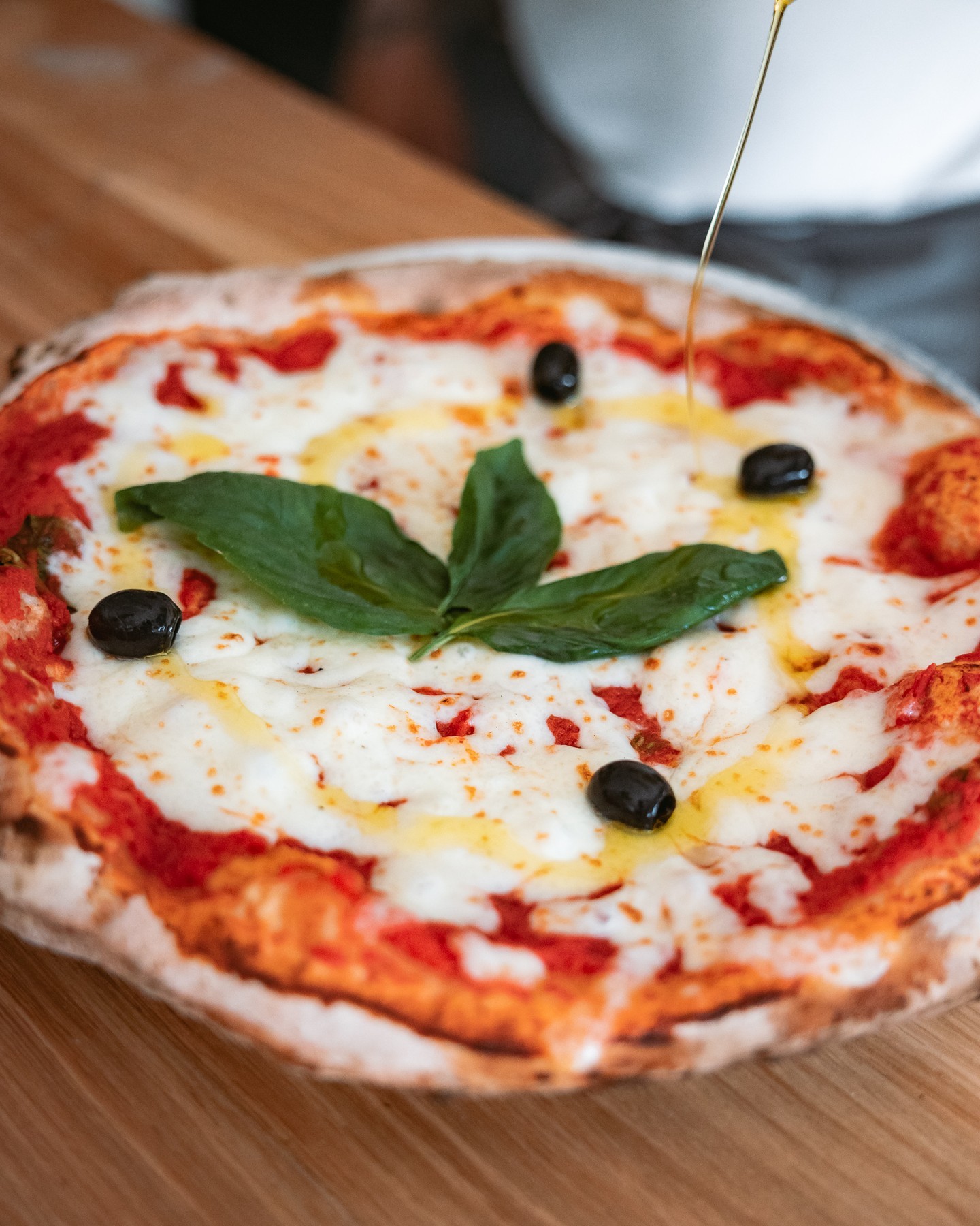Pizza Margherita ! Prêts à voyager tout droit vers l'Italie...