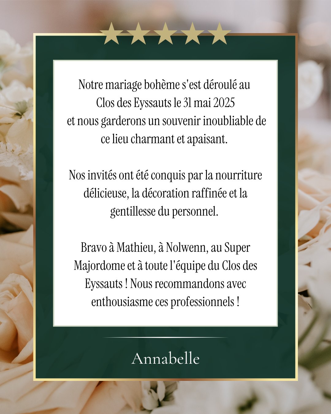 Prendre le temps de laisser un avis, c'est précieux. Un...